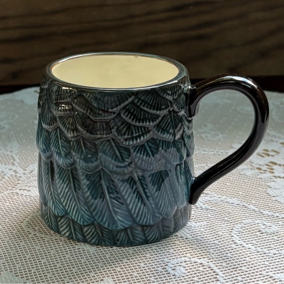 John Derian Feathers Mug - Picture 1 of 3